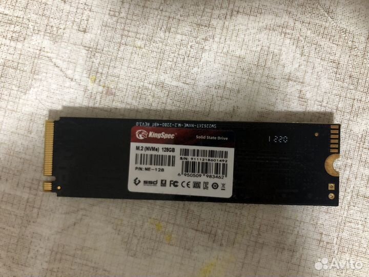 Ssd m2 nvme 128 gb