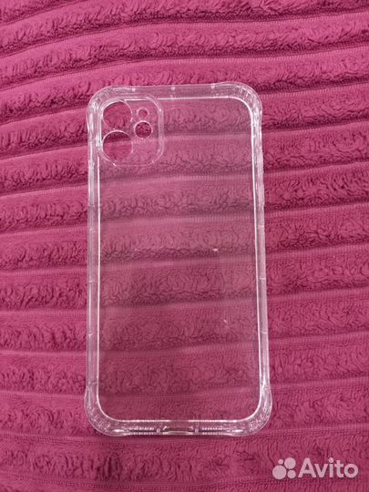 Чехол прозрачный на iPhone 11