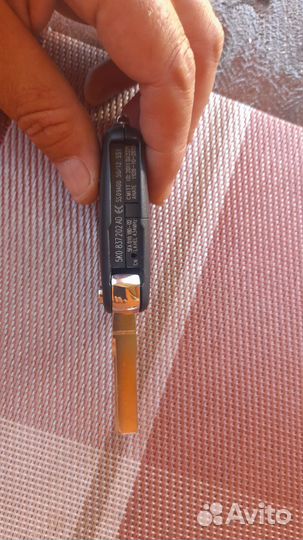 Ключ зажигания на volkswagen polo