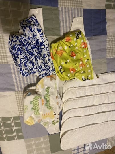 Многоразовые подгузники kawaii, 3-16 кг, 0-18 мес