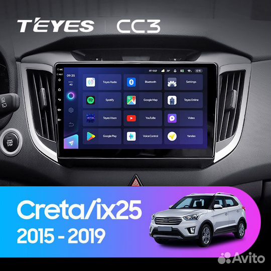 Шгу teyes CC3 3/32 для Hyundai Creta IX25