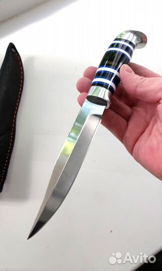 Финский нож финка жиганская на наборном оргстекле