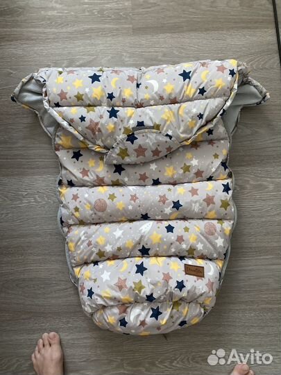 Зимний конверт в коляску mansita