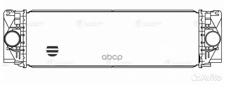 Интеркулер MB sprinter 06- lric1504 luzar