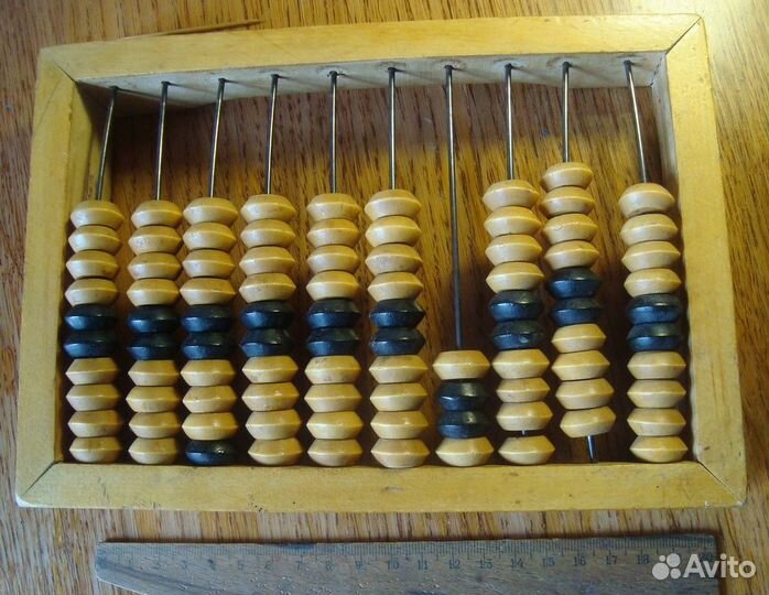 Счеты винтажные малые