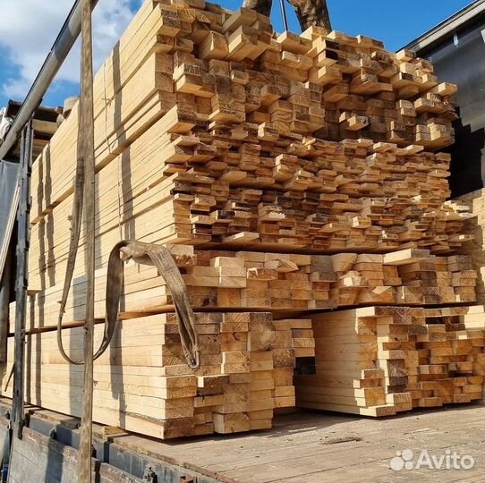 Доска обрезная 40х150