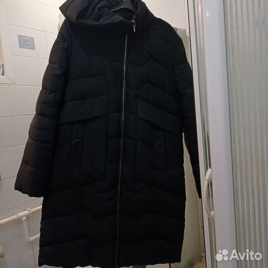 Пуховик зимний женский 48 50 бу