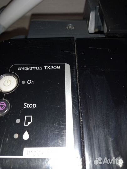 Цветной струйный принтер epson тx209
