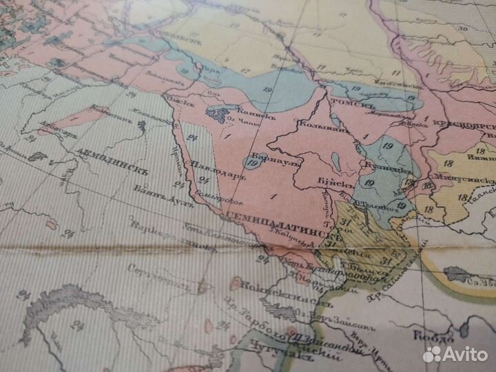 Этнографическая карта Российской империи