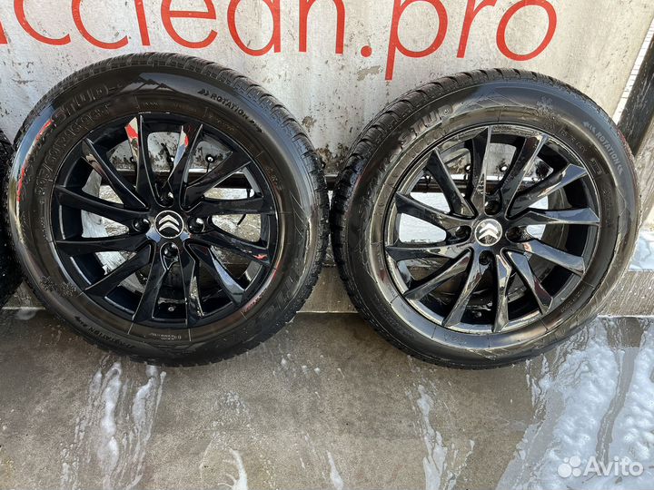 Комплект колес r16 4/108 citroen, peugeot (зима)