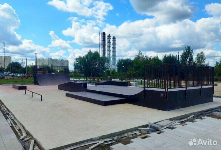 Скейт - парк под ключ