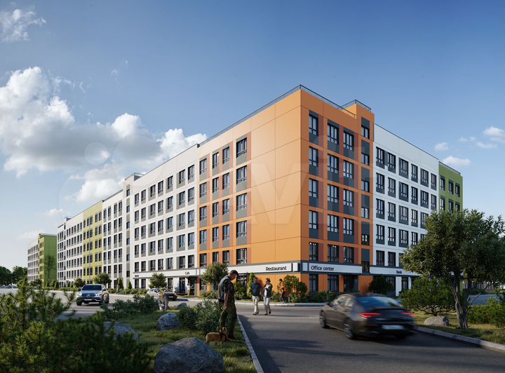 1-к. квартира, 33,8 м², 4/6 эт.