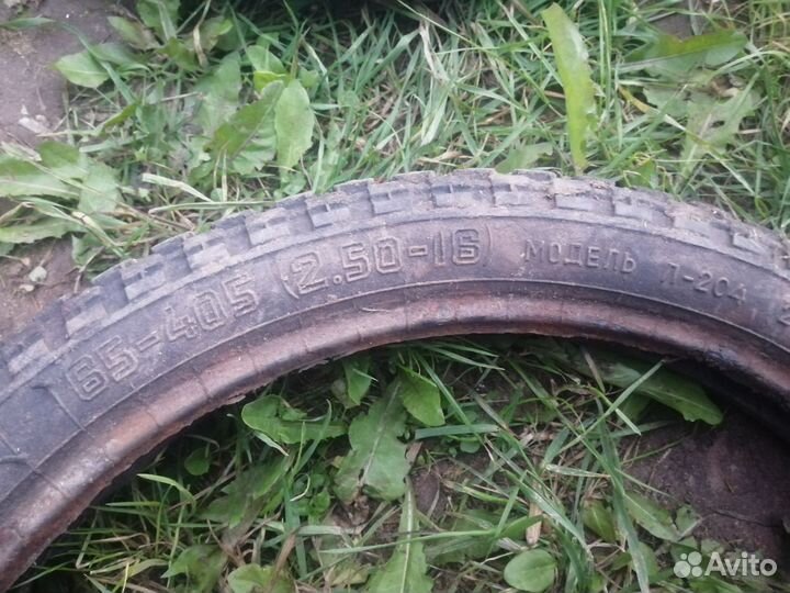 Покрышки и обода для тачки СССР