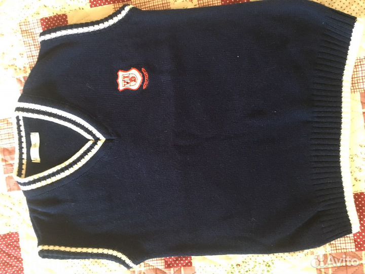 Жилет школьный для мальчика 10 лет