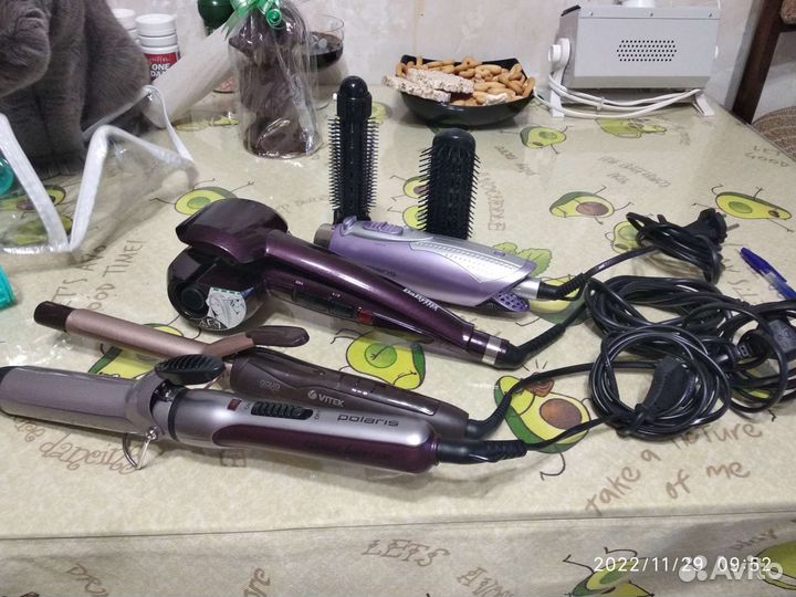 Плойка,фен-щетка за 1