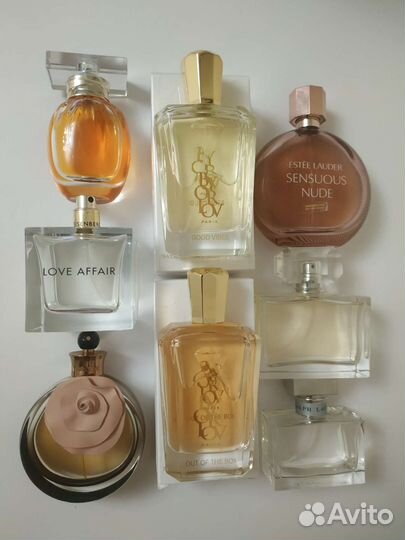 Armani, Gucci, CD, Jo Malone, YSL, Orlov и др
