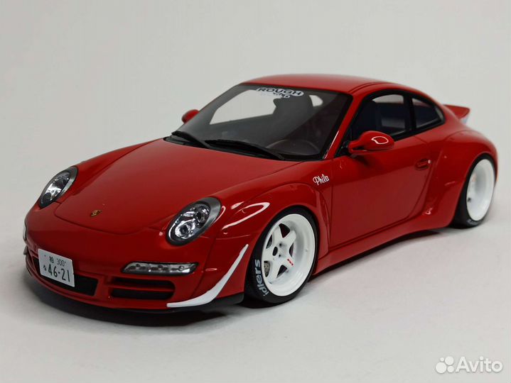Porsche 911 (997) RWB Body Kit 2021 1:18