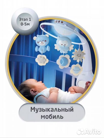 Мобиль проектор на кроватку