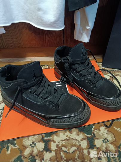 Jordan 3 Black cat оригинал
