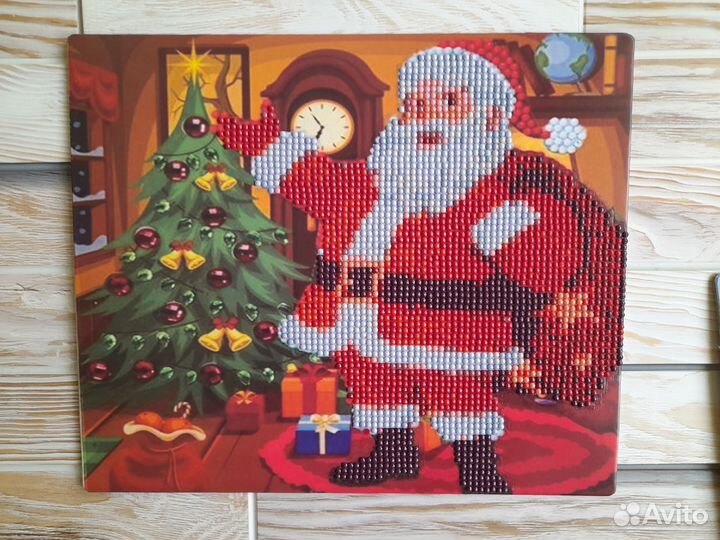 Алмазная мозаика готовая 25*21 см детская
