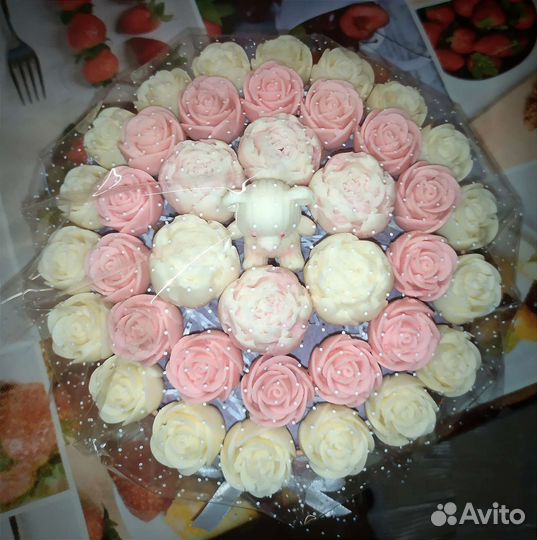 Шоколадные пионы