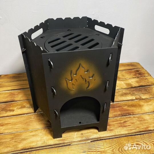 Печь 3 в 1 разборная 3 мм