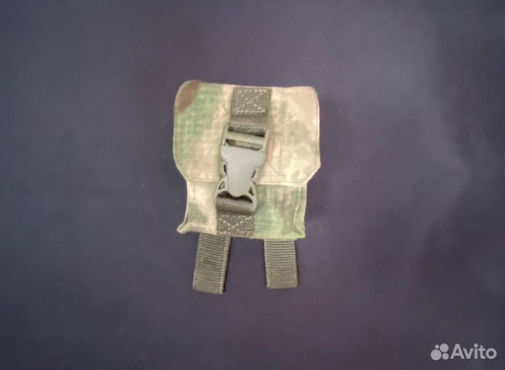 Подсумок под свд (на 2 магазина) мох на фастекс