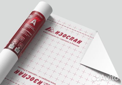 Изоспан А ветрозащитная мембрана 35м2