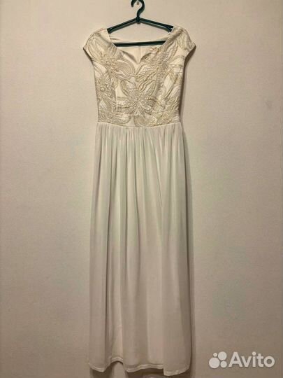 Платье белое женское 44-46/170