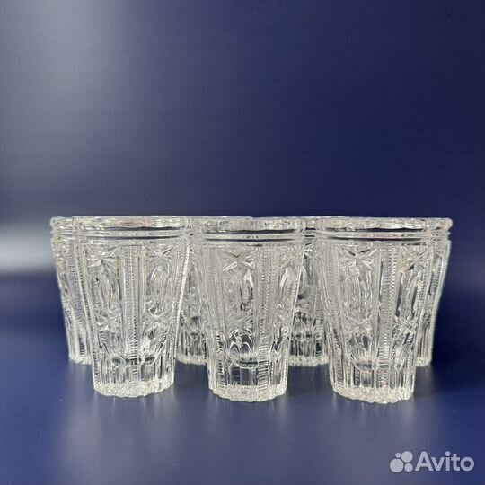Стаканы и Рюмки хрустальные СССР бокалы стопки