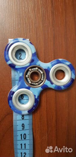 Спиннер голубой