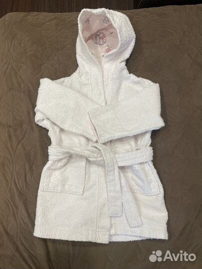 Халат махровый для девочки