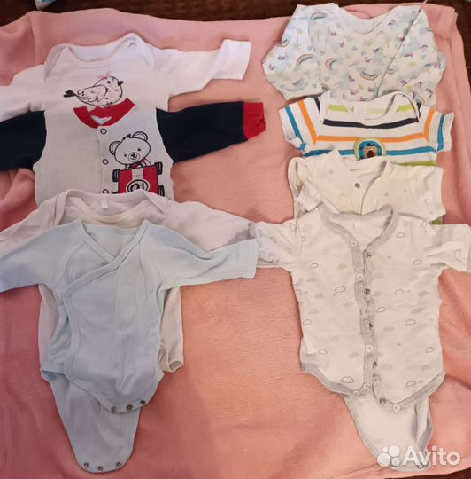 Вещи пакетом от рождения до года