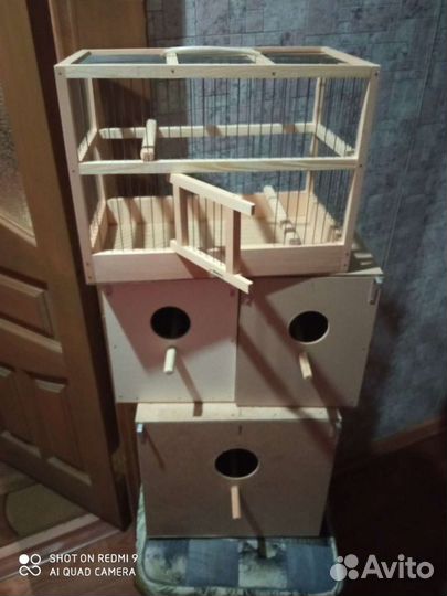 Шикарные новые клетки для птиц и домики
