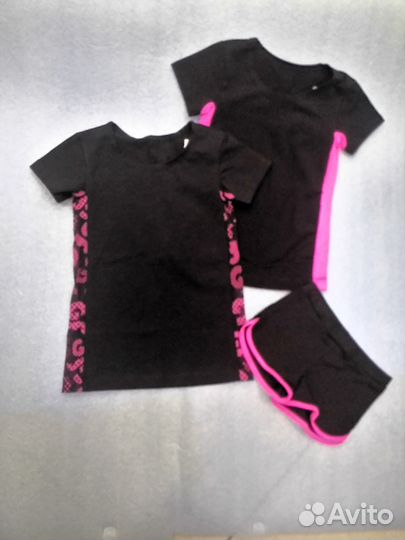 Футболки и шорты для гимнастики и танцев