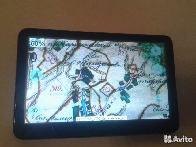 Навигатор Treelogic с привязками к старым картам