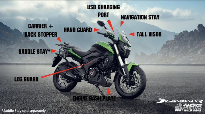 Мотоцикл Bajaj Dominar 400 UG Touring 2023 птс