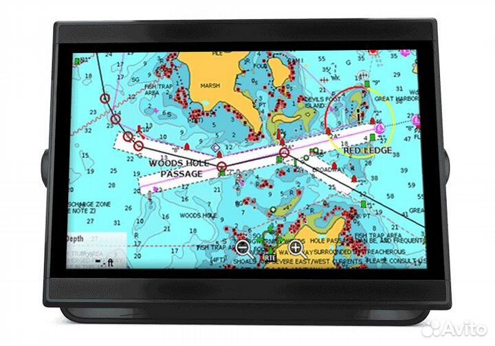 Карты глубин эхолот Garmin Белое Баренцево море