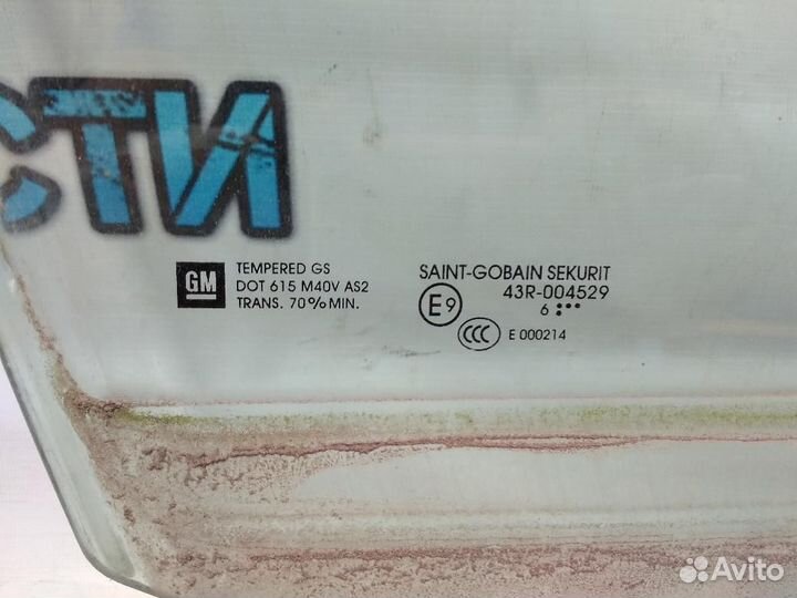 Стекло двери передней правой Cadillac SRX 15833810