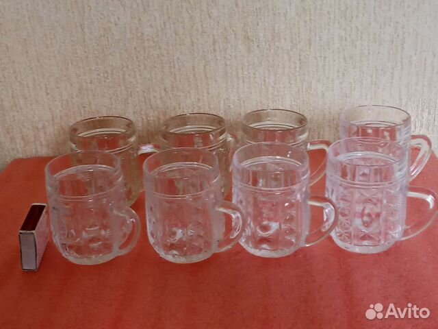 Хрустальные кружки- бокалы СССР