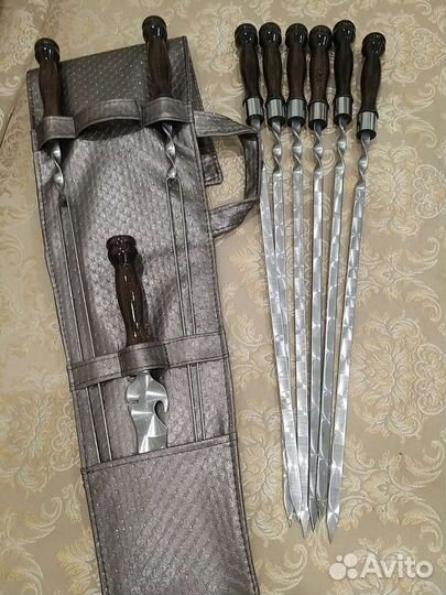 Подарочный набор шампуров для мужчины