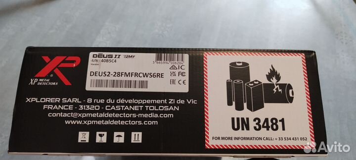 Xp deus 2 полный комплект с наушниками ws6