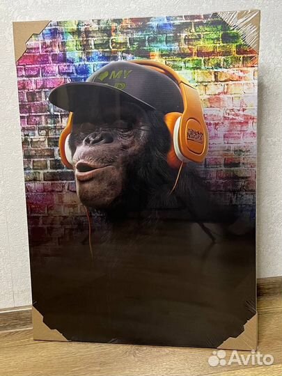 Картина 3 обезьяны,скрудж, joker