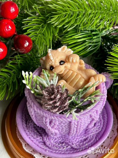 Подарок к Новому году из мыла