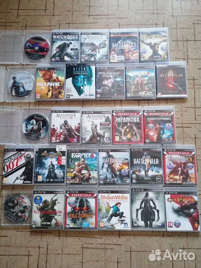 Диски : PS 3; xbox 360; PS 4; xbox one