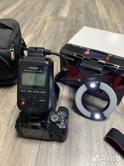 Canon 700d + объектив sigma 105 mm 1:2,8