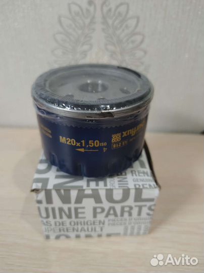 Фильтр масляный renault