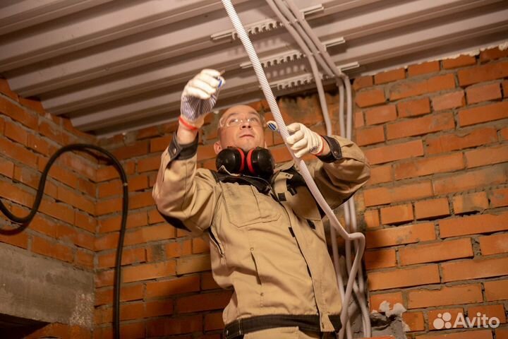 Электрик Штробление, монтаж проводки Краснодар