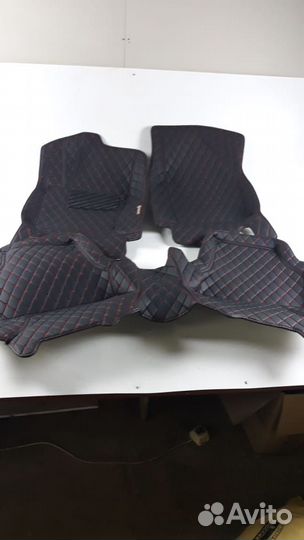 3D Коврики Exeed Салон Багажник из Экокожи