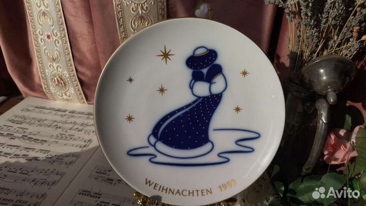 Декоративная тарелка 